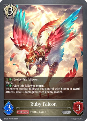 Ruby Falcon - P27EN (Foil) (BP03-P27EN)