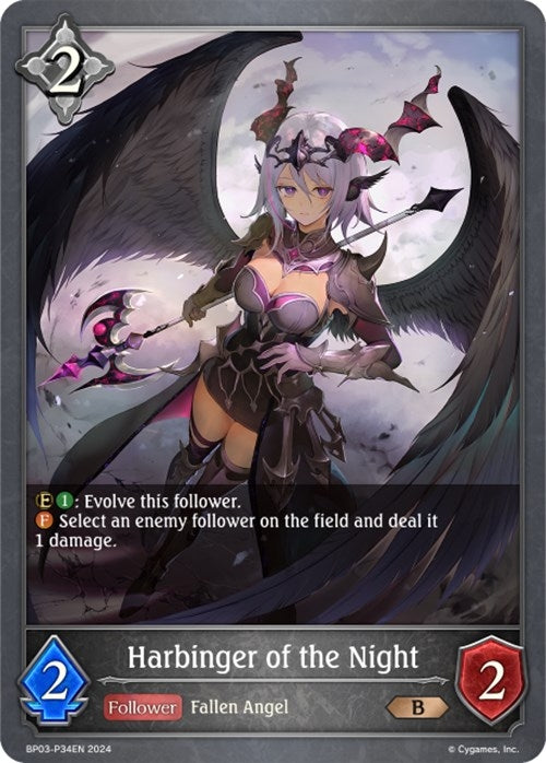 Harbinger of the Night - P34EN (Foil) (BP03-P34EN)