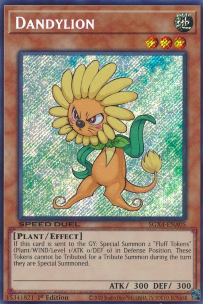 Dandylion (Secret Rare) (SGX4-ENA05)