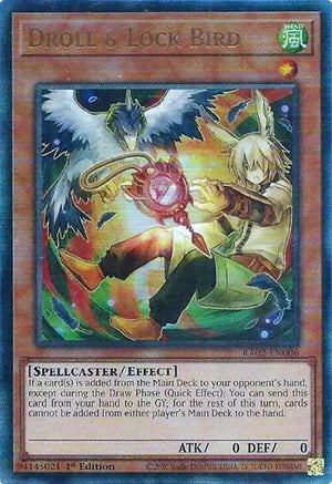 Droll & Lock Bird (Alternate Art) (PUR) (RA02-EN006)