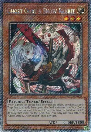 Ghost Ogre & Snow Rabbit (Alternate Art) (Platinum Secret Rare) (RA02-EN009)