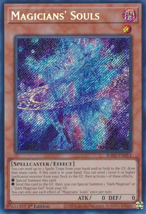 Magicians' Souls (Secret Rare) (RA02-EN014)