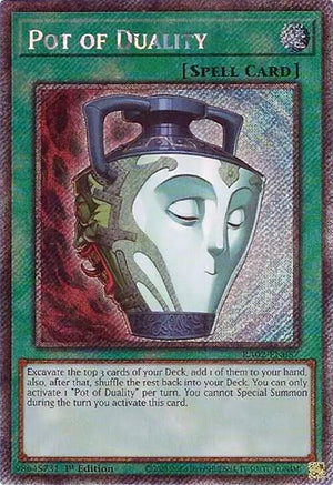 Pot of Duality (Platinum Secret Rare) (RA02-EN057)