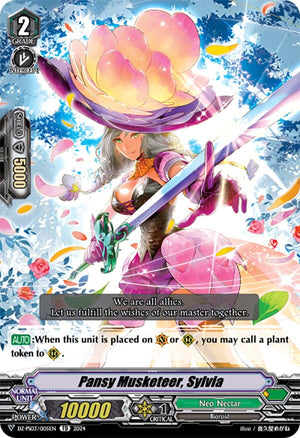 Pansy Musketeer, Sylvia (DZ-PS03/005EN) [DZ-PS03: Premium Deckset “Musketeer”]