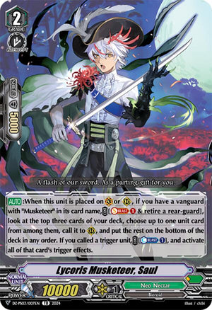 Lycoris Musketeer, Saul (DZ-PS03/007EN) [DZ-PS03: Premium Deckset “Musketeer”]