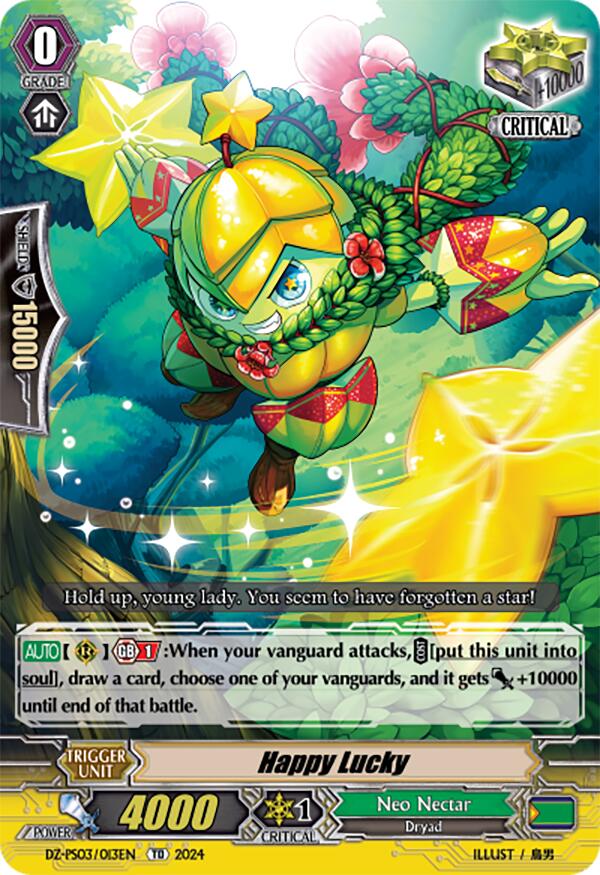 Happy Lucky (DZ-PS03/013EN) [DZ-PS03: Premium Deckset “Musketeer”]