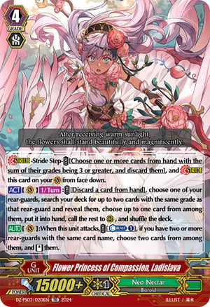 Flower Princess of Compassion, Ladislava (DZ-PS03/020EN) [DZ-PS03: Premium Deckset “Musketeer”]