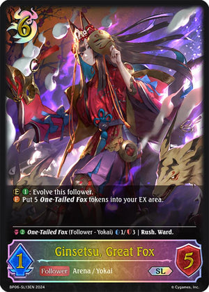 Ginsetsu, Great Fox (BP06-SL13EN) [Paragons of the Colosseum]