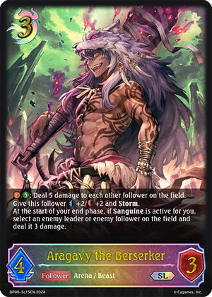 Aragavy the Berserker (BP06-SL15EN) [Paragons of the Colosseum]