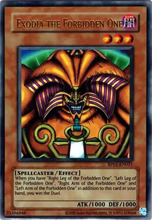 Exodia the Forbidden One (RP01-EN021)