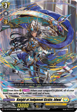 Knight of Judgment Sickle, Idwal (DZ-BT03/075EN) [Dimensional Transcendence]