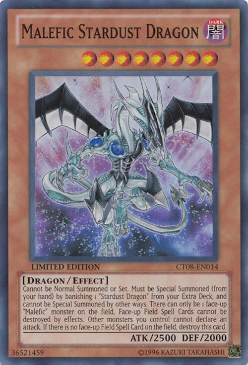 Malefic Stardust Dragon (CT08-EN014)
