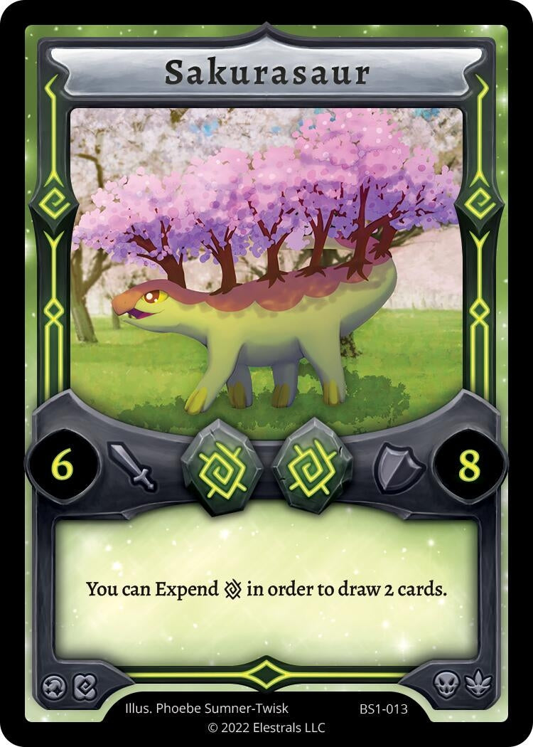 Image for Sakurasaur (BS1-013) - Elestrals
