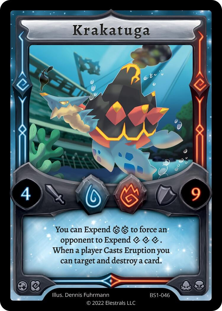 Image for Krakatuga (BS1-046) - Elestrals