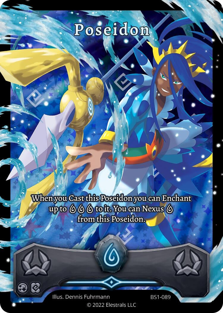 Image for Poseidon (BS1-089) - Elestrals