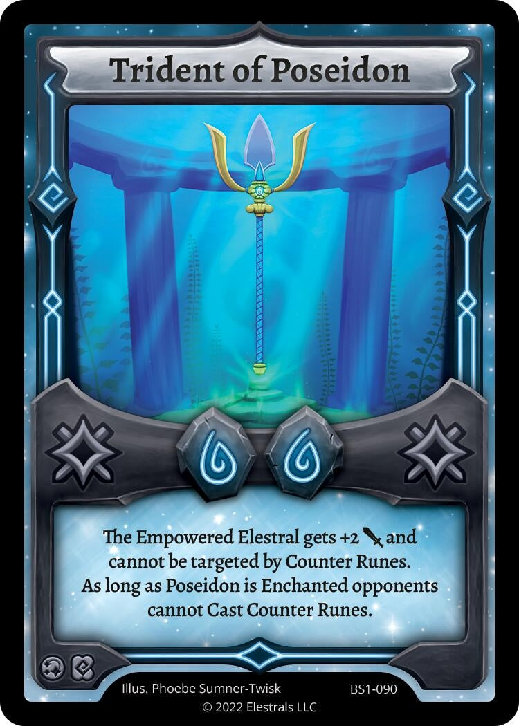 Image for Trident of Poseidon (BS1-090) - Elestrals