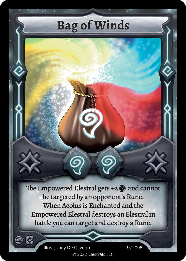 Image for Bag of Winds (BS1-098) - Elestrals