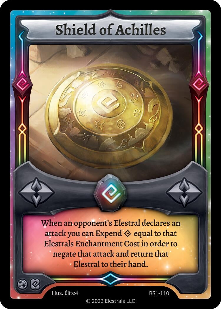 Image for Shield of Achilles (BS1-110) - Elestrals