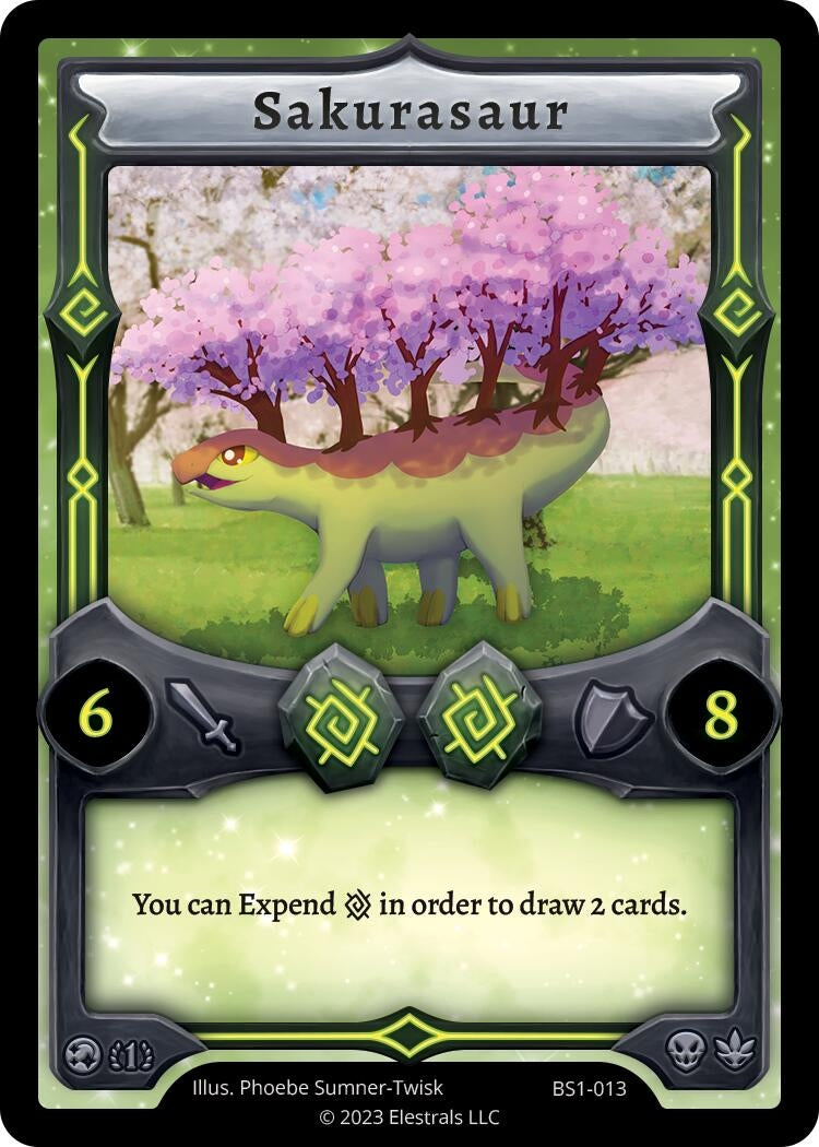 Image for Sakurasaur (BS1-013) - Elestrals