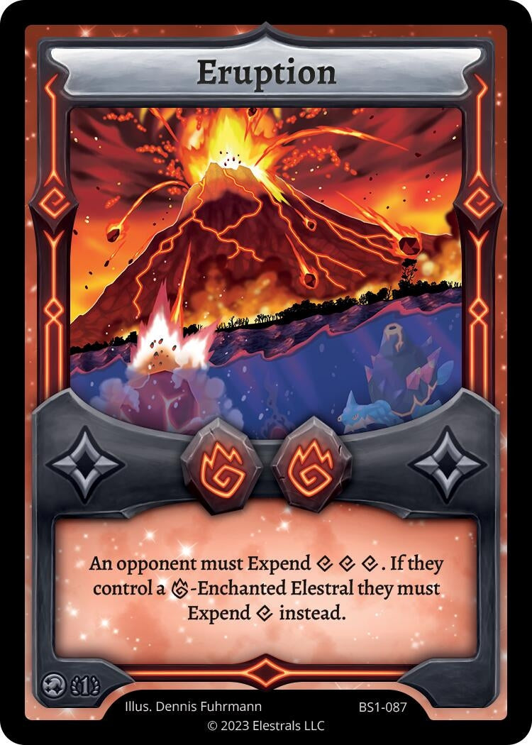 Image for Eruption (BS1-087) - Elestrals