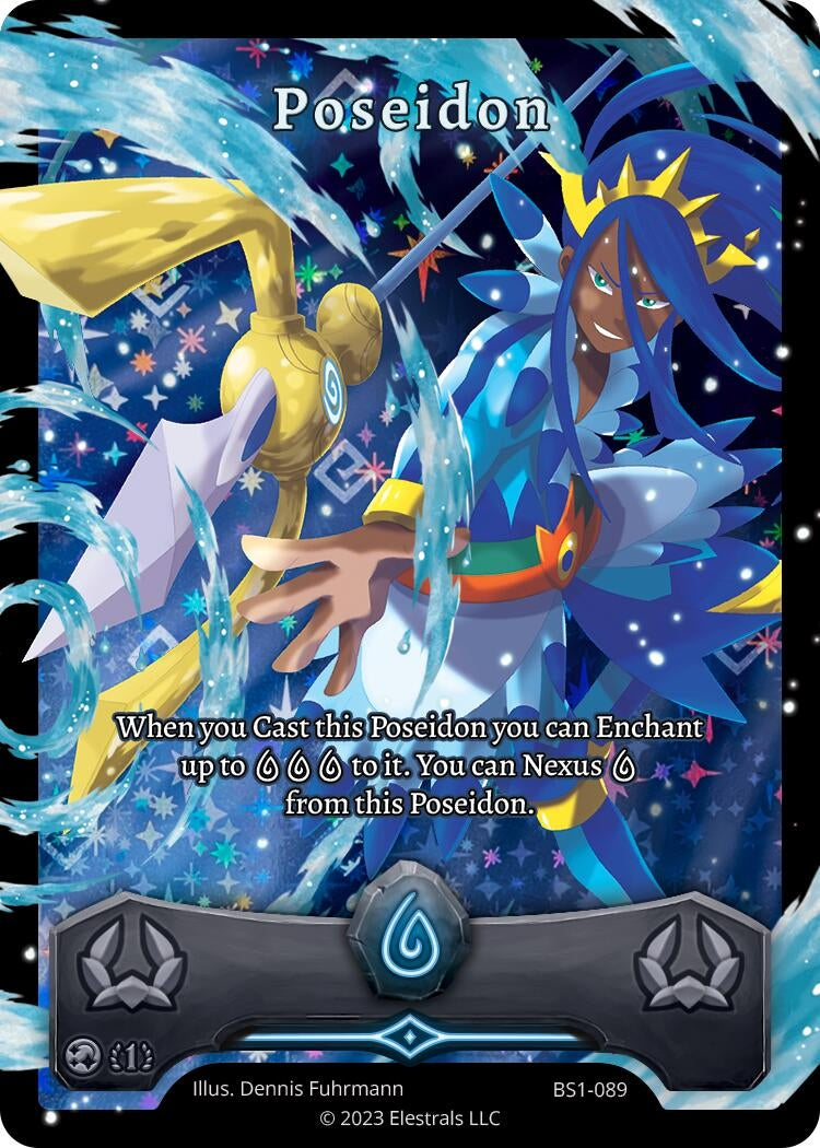 Image for Poseidon (BS1-089) - Elestrals