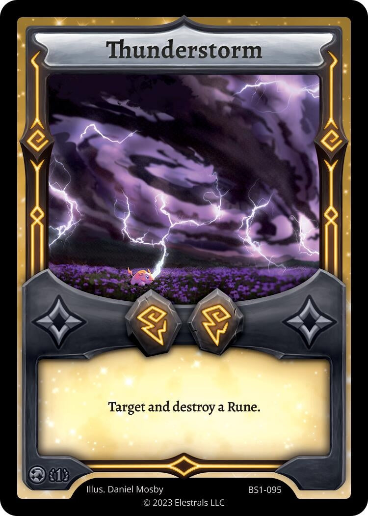 Image for Thunderstorm (BS1-095) - Elestrals