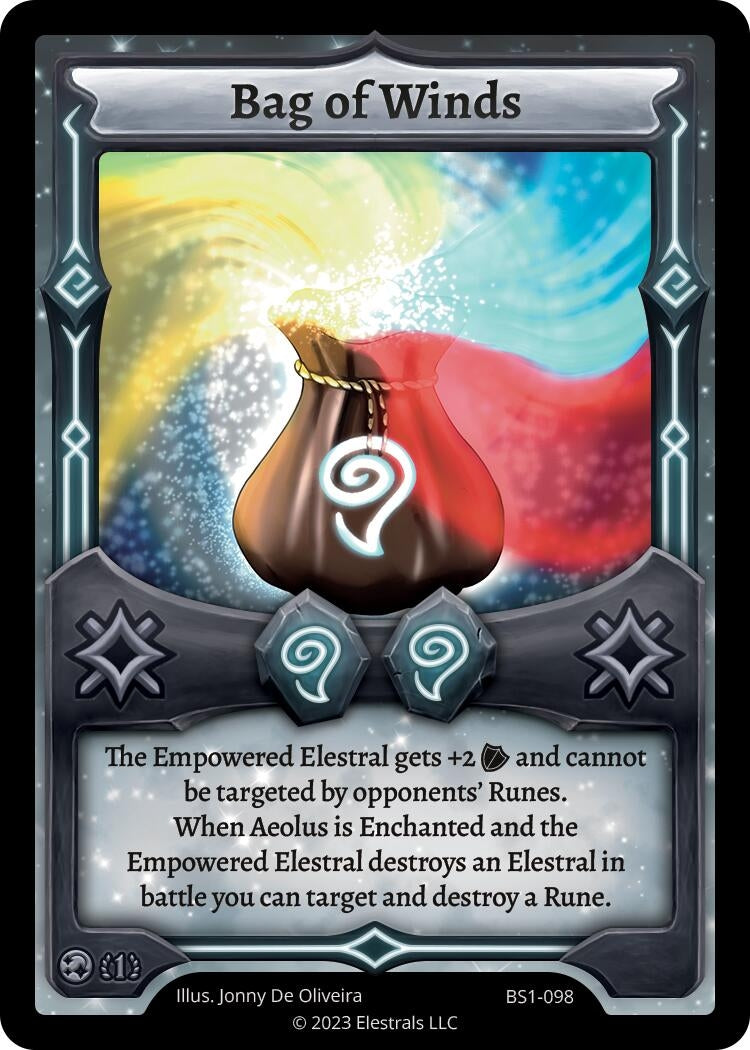 Image for Bag of Winds (BS1-098) - Elestrals