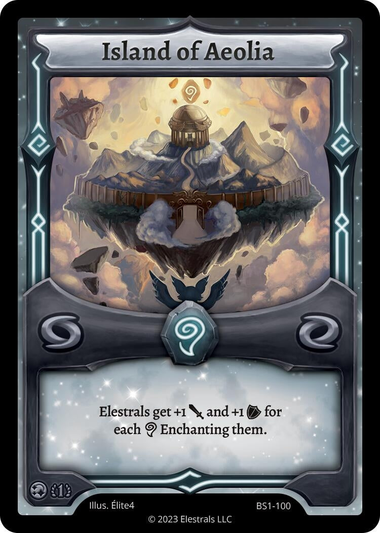 Image for Island of Aeolia (BS1-100) - Elestrals