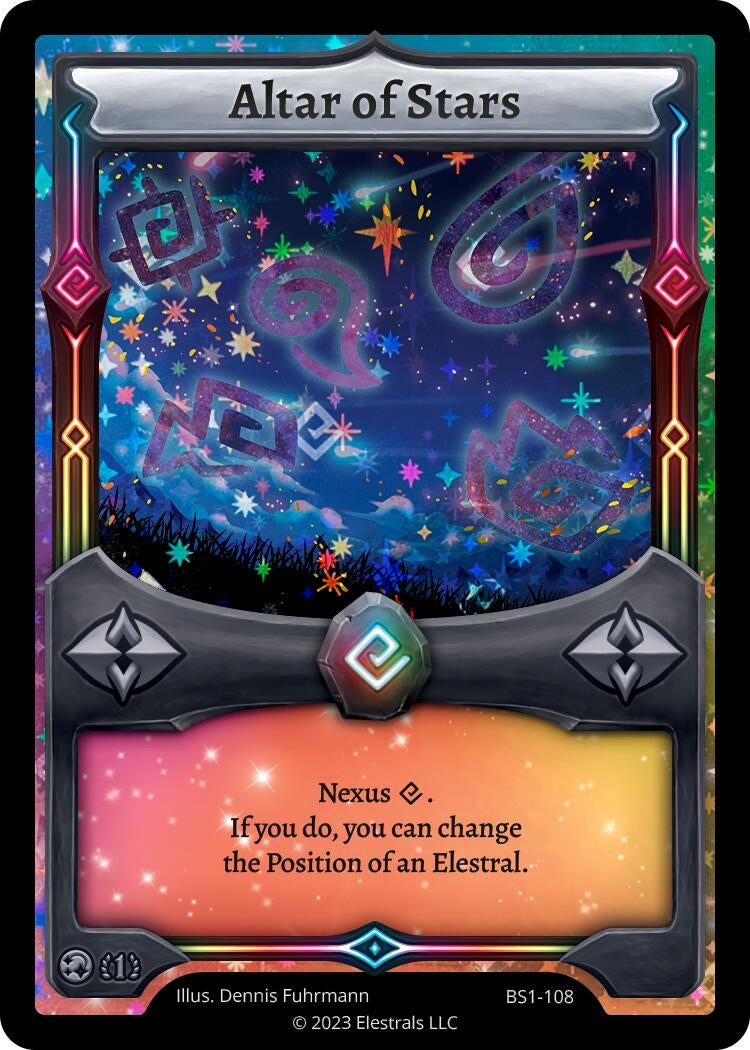 Image for Altar of Stars (BS1-108) - Elestrals