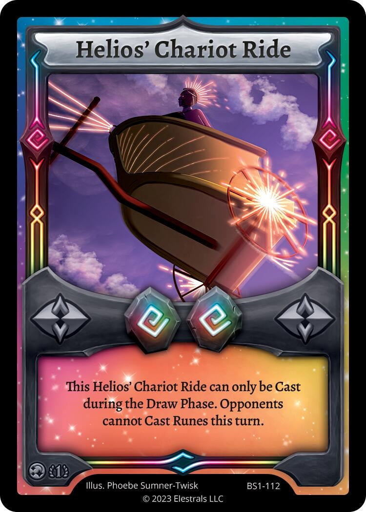 Image for Helios' Chariot Ride (BS1-112) - Elestrals