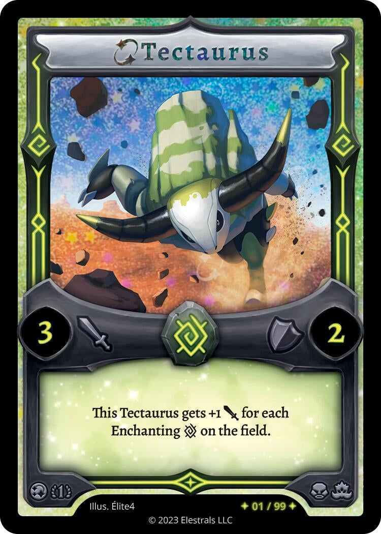 Image for Tectaurus (Serialized) (/99) - Elestrals
