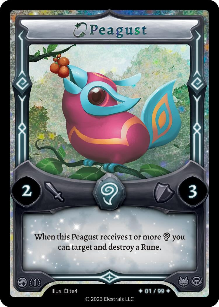 Image for Peagust (Serialized) (/99) - Elestrals