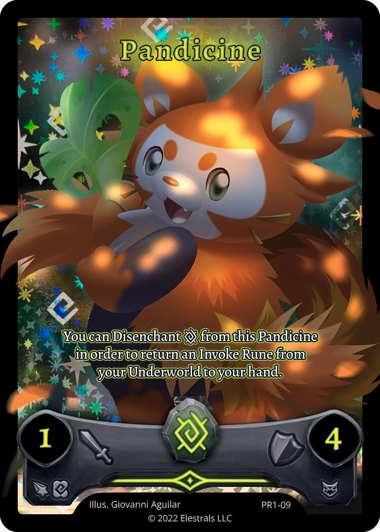 Image for Pandicine (Full Art) (PR1-09) - Elestrals