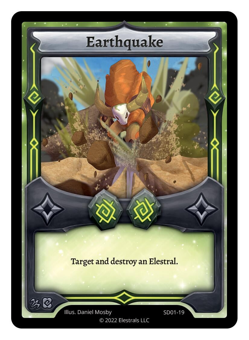 Image for Earthquake (SD01-19) - Elestrals