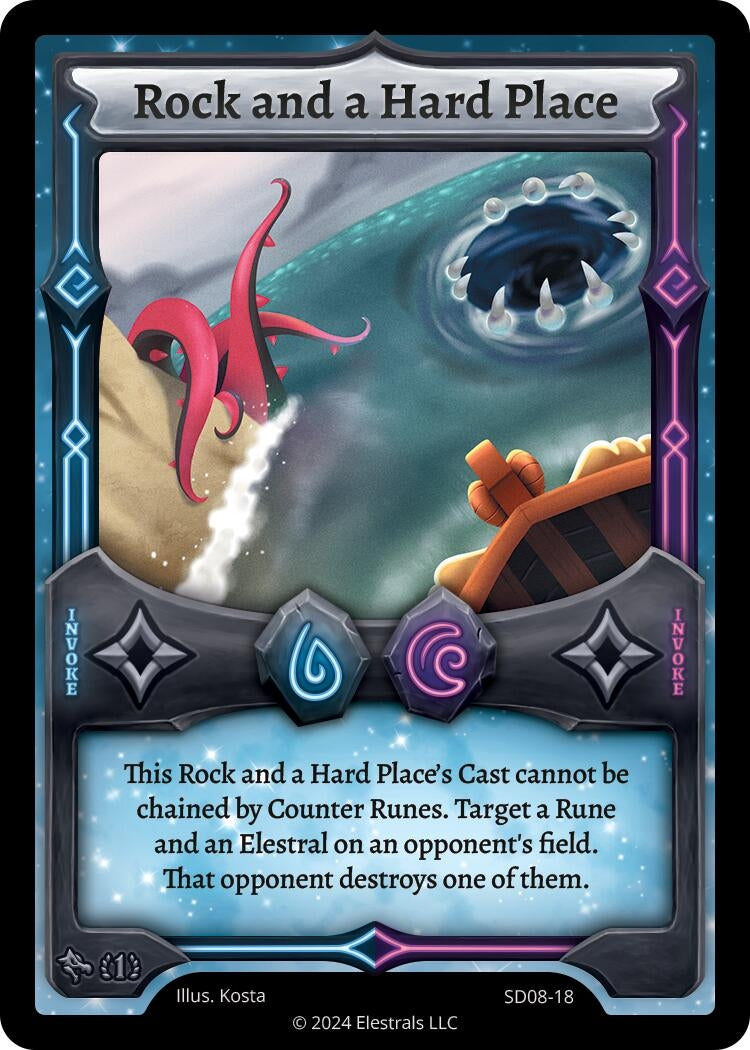 Image for Rock and a Hard Place (SD08-18) - Elestrals