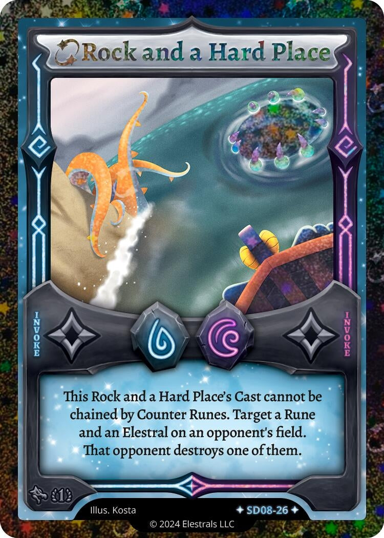 Image for Rock and a Hard Place (Stellar) (SD08-26) - Elestrals