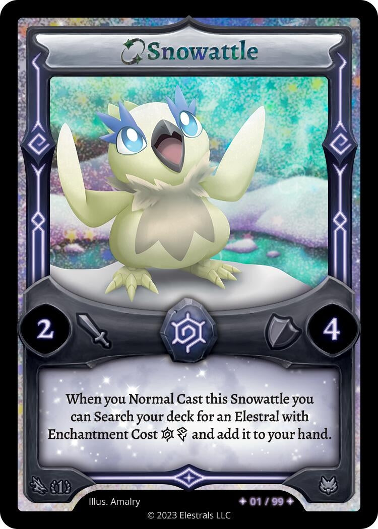 Image for Snowattle (Serialized) (/99) - Elestrals