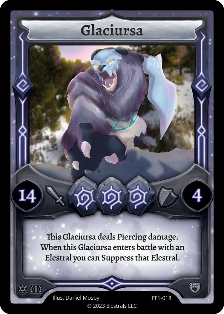 Image for Glaciursa (FF1-018) - Elestrals