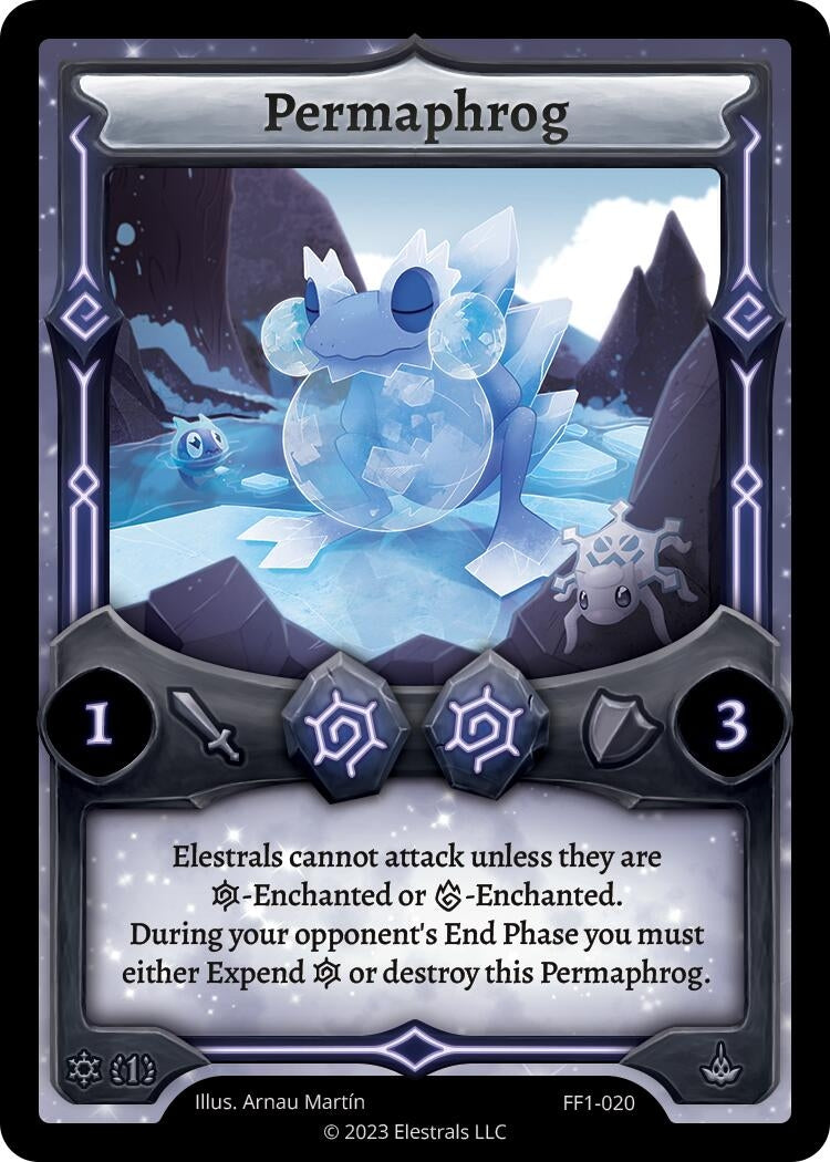 Image for Permaphrog (FF1-020) - Elestrals