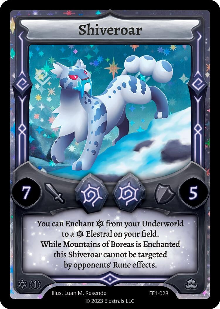 Image for Shiveroar (FF1-028) - Elestrals