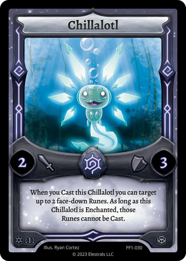 Image for Chillalotl (FF1-030) - Elestrals