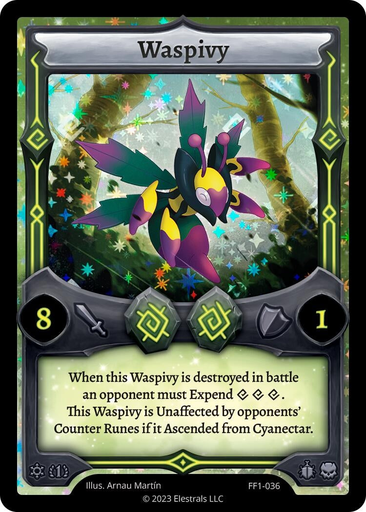 Image for Waspivy (FF1-036) - Elestrals