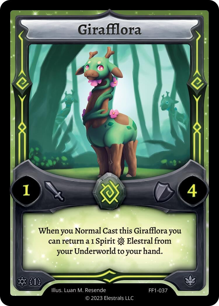 Image for Girafflora (FF1-037) - Elestrals