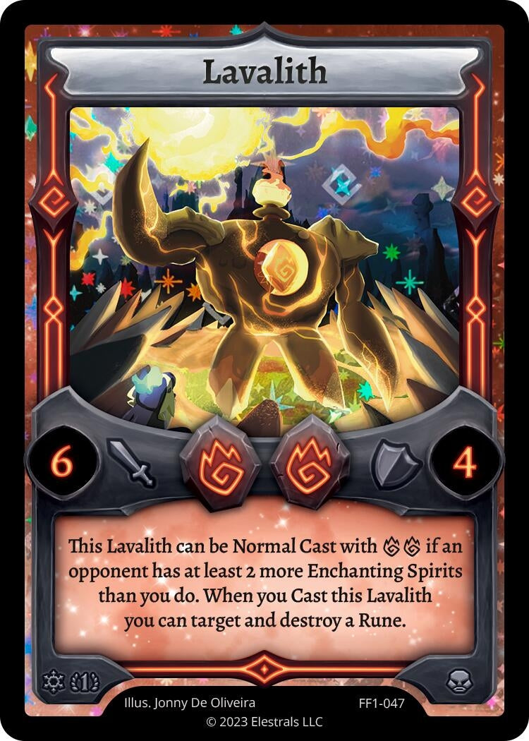 Image for Lavalith (FF1-047) - Elestrals
