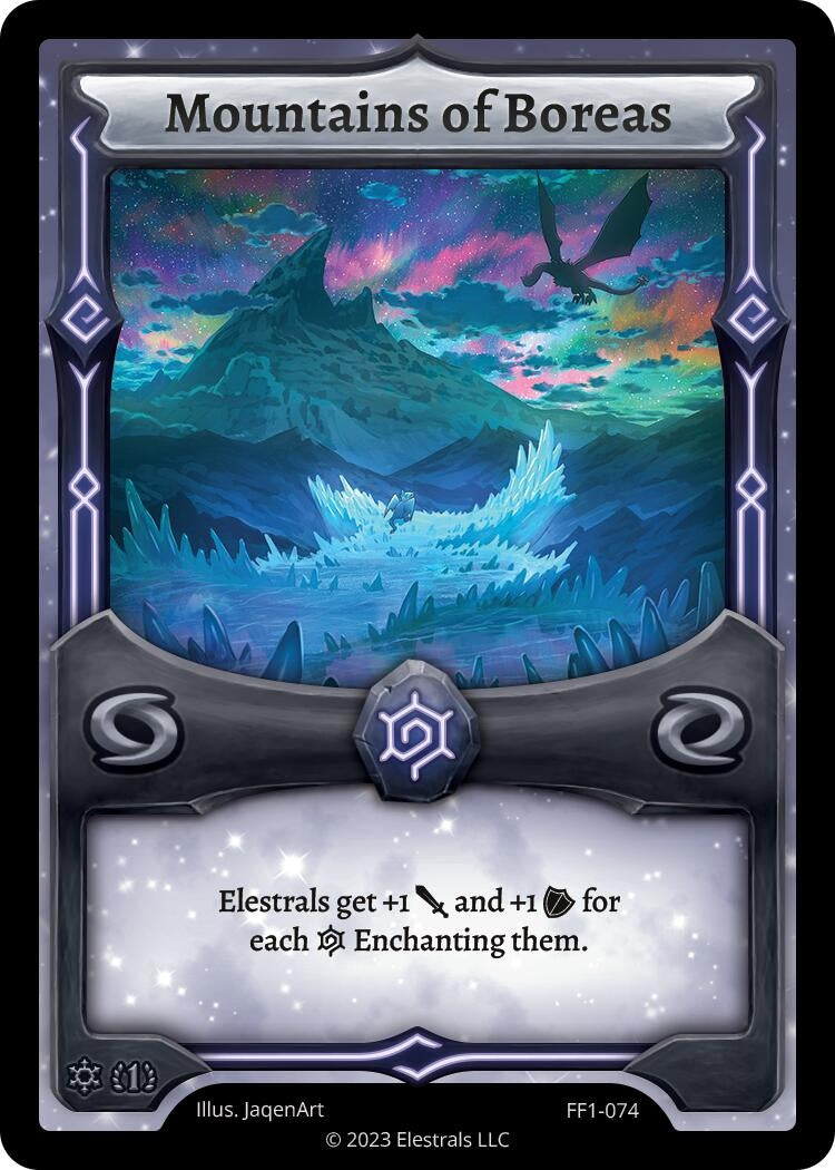 Image for Mountains of Boreas (FF1-074) - Elestrals