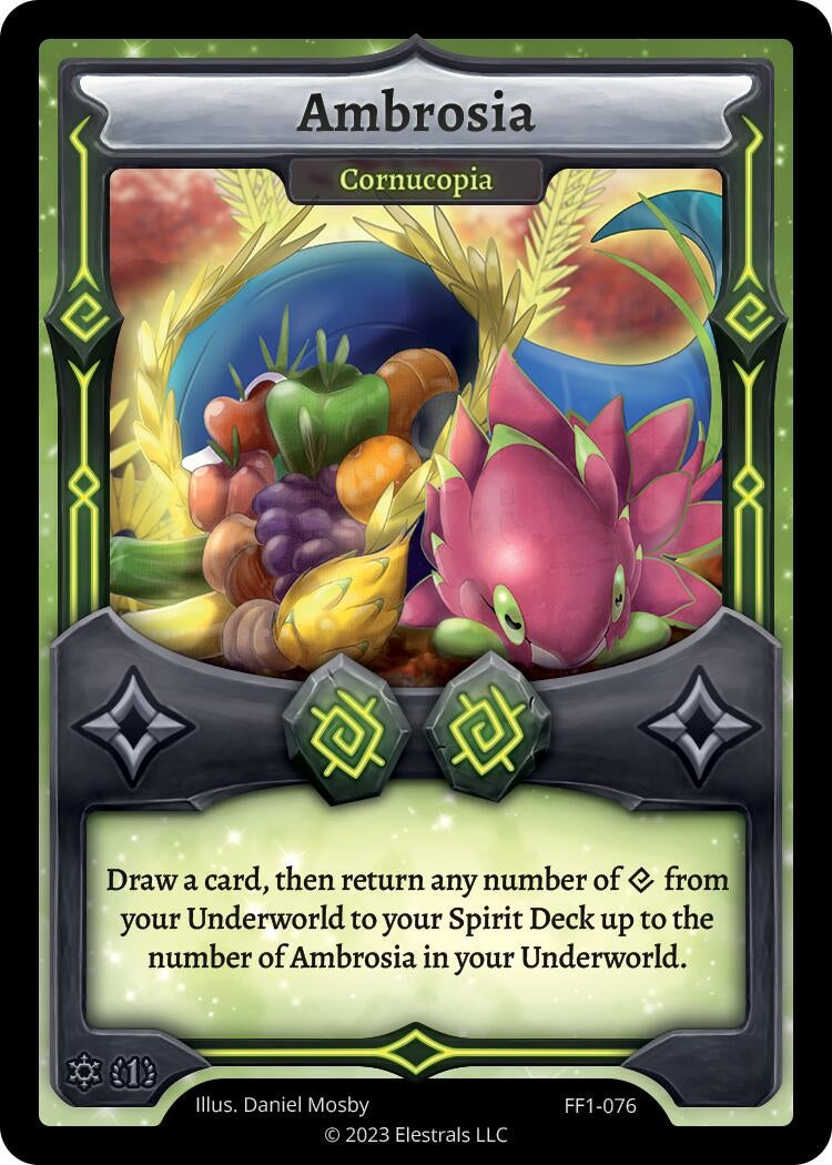 Image for Ambrosia - Cornucopia (FF1-076) - Elestrals
