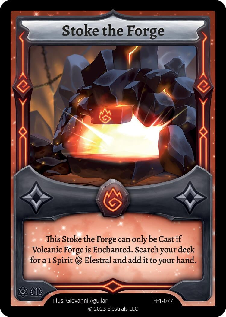 Image for Stoke the Forge (FF1-077) - Elestrals