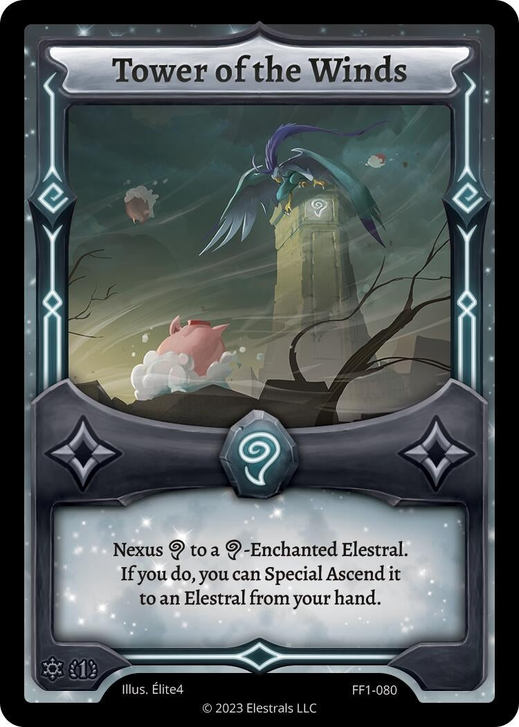 Image for Tower of the Winds (FF1-080) - Elestrals