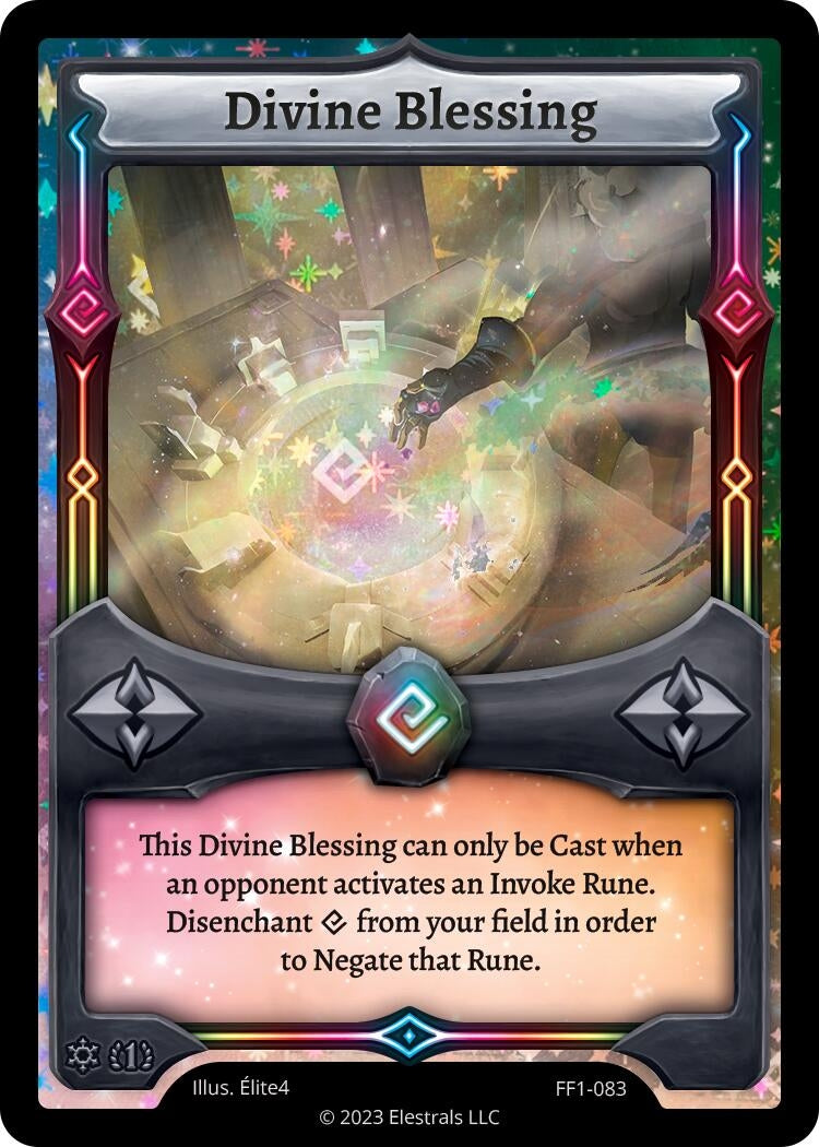 Image for Divine Blessing (FF1-083) - Elestrals