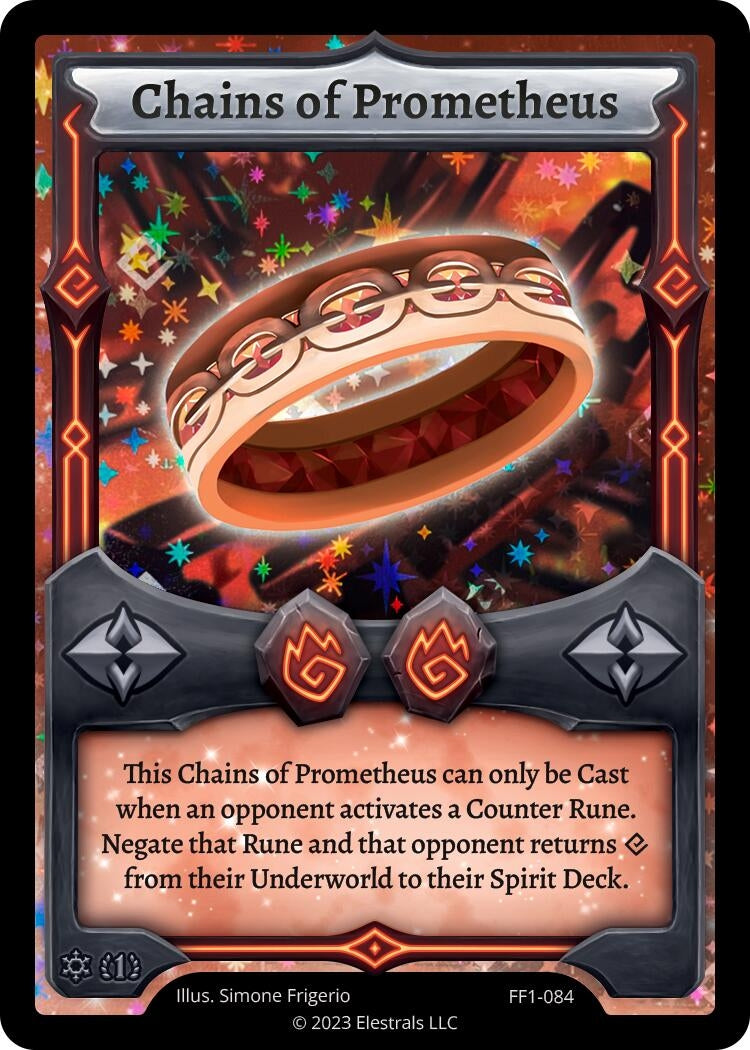 Image for Chains of Prometheus (FF1-084) - Elestrals